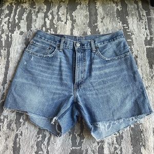 Levi high-waisted denim Shorts